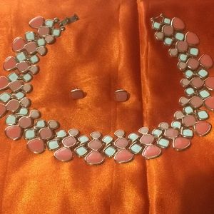 Necklace and earring